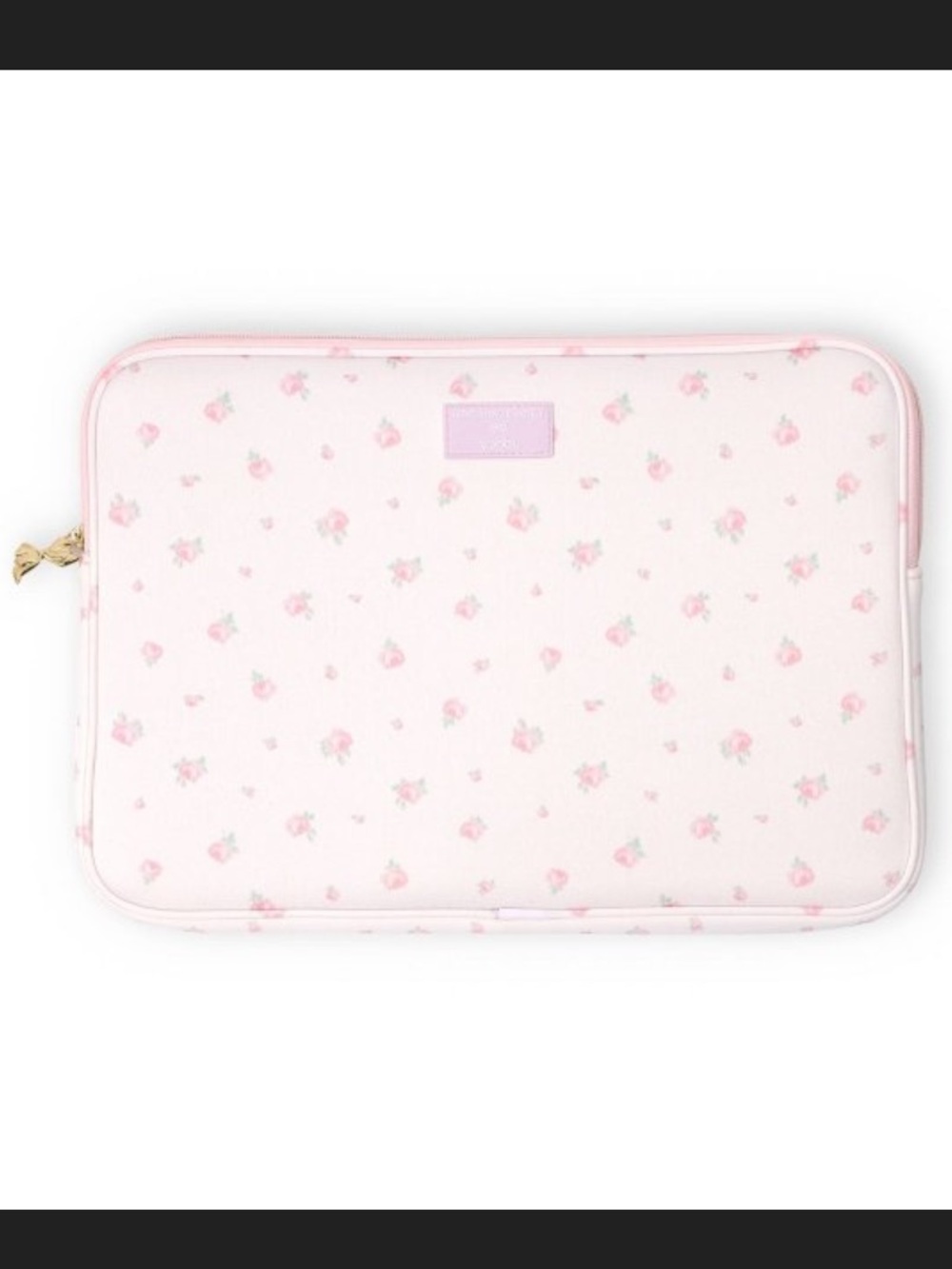 NWT LoveShackFancy × Target - Yoobi Blooming heirloom Laptop Sleeve pink